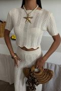 Triko Bluz Pantolon İkili Takım 10084-025 resmi
